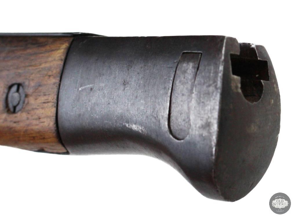 WW2 Era German Unit Marked K98K Bayonet W/ Scabbard - 10 Inch Blade - 8