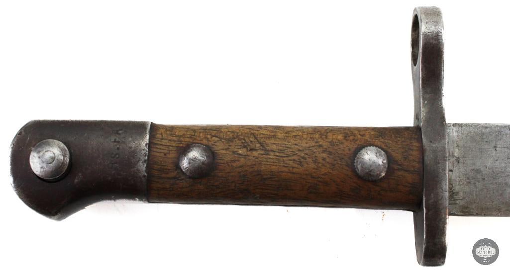 Turkish Mauser Bayonet W/ Scabbard - 10 Inch Blade - 14