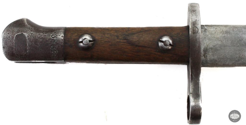 Turkish Mauser Bayonet W/ Scabbard - 10 Inch Blade - 16