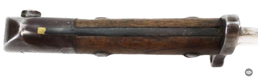 Turkish Mauser Bayonet W/ Scabbard - 10 Inch Blade - 8