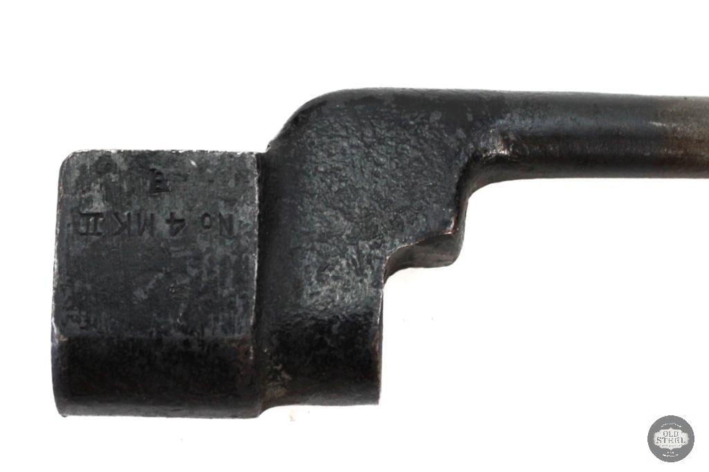 British Lee Enfield No4 Mk1 "Pig Sticker" Spike Bayonet W/ Scabbard - 3