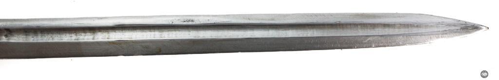 Turkish Cut Down Bayonet W/ Scabbard - 9.75 Inch Blade - 17