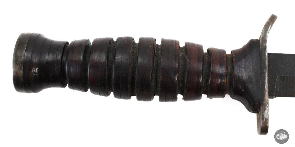 Case Made U.S. M3 Fighting Knife W/ Leather Sheath - 2