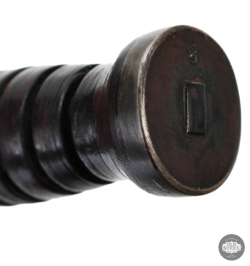 Case Made U.S. M3 Fighting Knife W/ Leather Sheath - 7