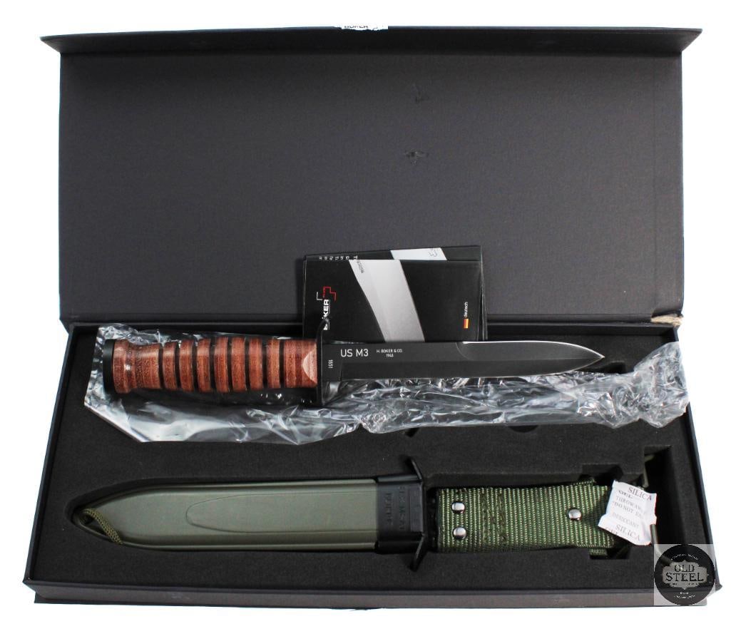 Boker Plus M3 Fighting Knife W/ Scabbard (1 of 10)