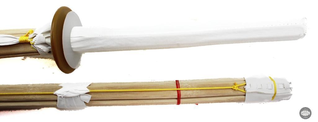 Pair of Kendo Japanese Style Bamboo Training Swords - 5