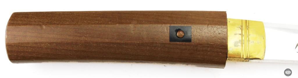 Japanese Style Short Sword With Scabbard- 13.5 Inch Blade - 2