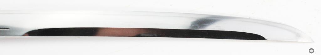 Japanese Style Short Sword With Scabbard- 13.5 Inch Blade - 3