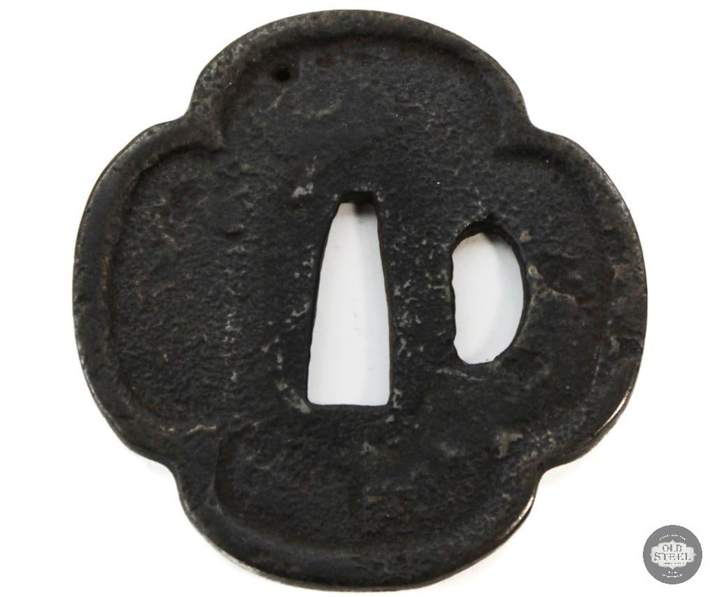 Original Japanese Iron Tsuba - 4