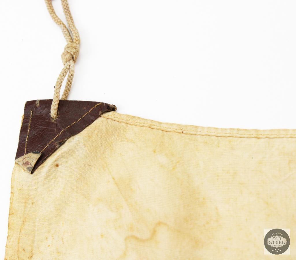 Original WW2 Japanese Good Luck Flag W/ Writing - 9