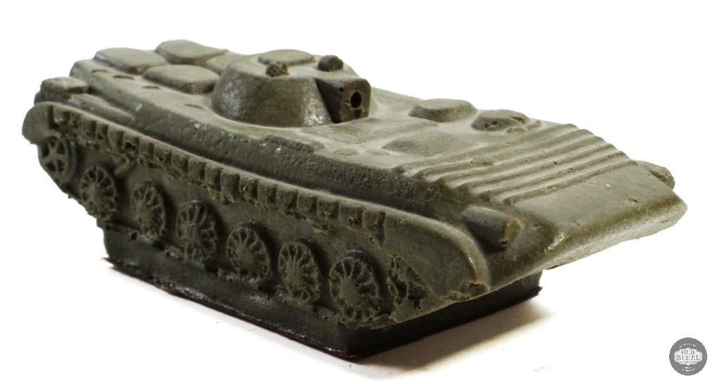 Foam Toy Military Tracked Vehicle:  THIS ITEM IS AS PICTURED WITH NO FURTHER ATTACHMENTS. ALL SALES ARE FINAL. PLEASE REFER TO THE AUCTION DESCRIPTION, LOT #1 DESCRIPTION AND TERMS