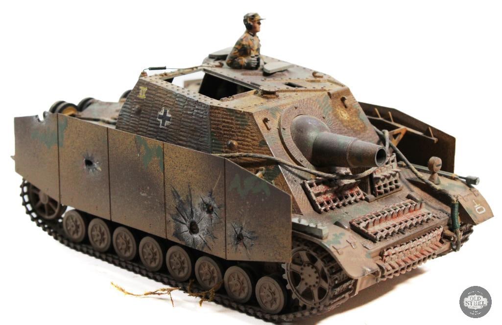 Strumpanzer IV Painted Scale Model: Strumpanzer IV Painted Scale Model THIS ITEM IS AS PICTURED WITH NO FURTHER ATTACHMENTS. ALL SALES ARE FINAL. PLEASE REFER TO THE AUCTION DESCRIPTION, LOT #1 DESCRIPTION AND TERMS OF