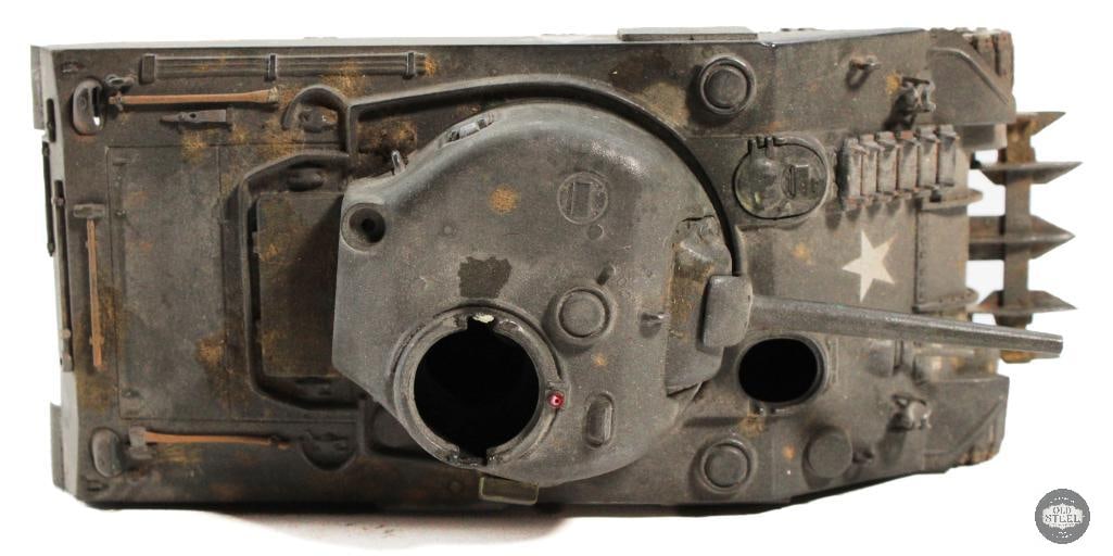 M4 Sherman Painted Scale Model Tank - 4