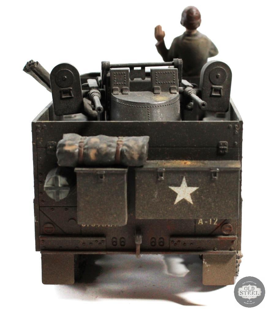 M16 Gun Motor Carriage Painted Scale Model - 3