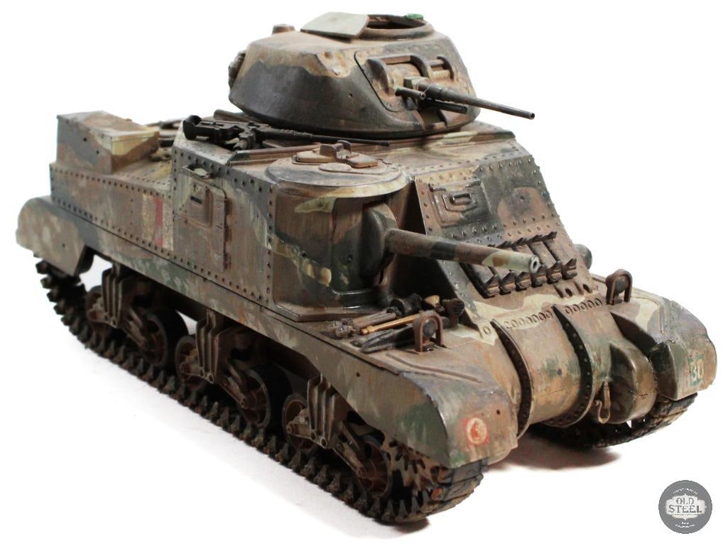 British Grant MK3 Tank Painted Scale Model (1 of 4)