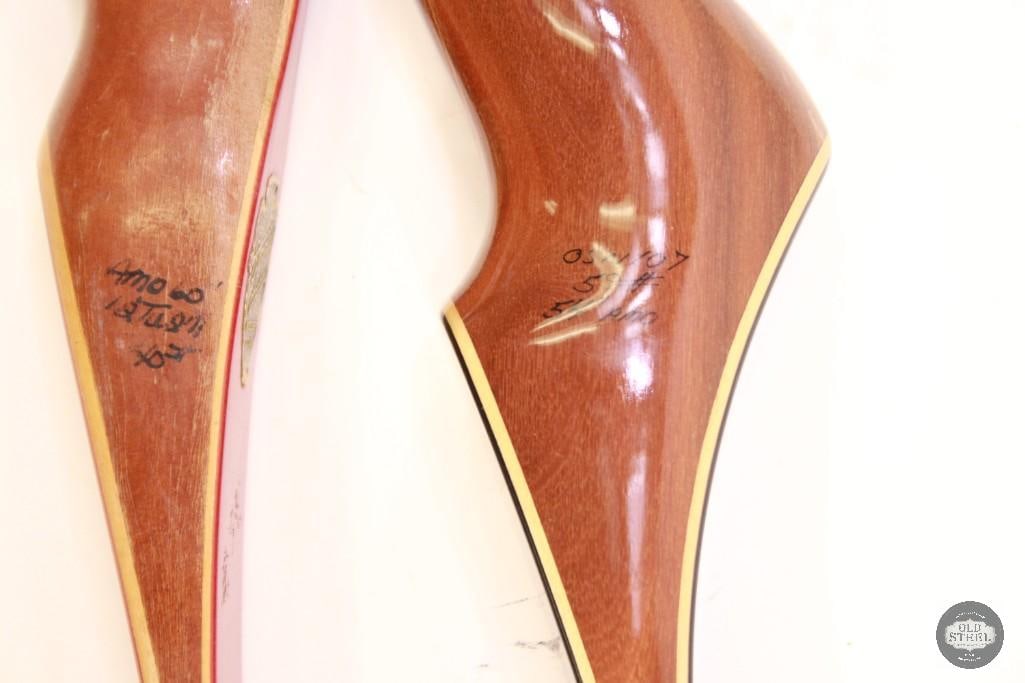 Low of 2 Longbows - Stemmler Archery Bow & American Archery Super Nitro Bow 59# 54" - 2