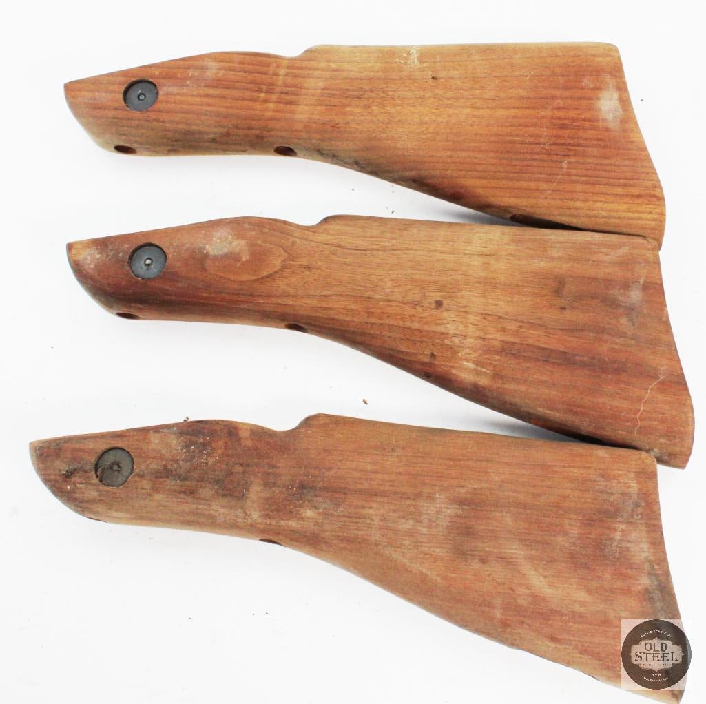 Lot of 3 Brand New Unfinished M1A1 Thompson SMG Stocks - 4