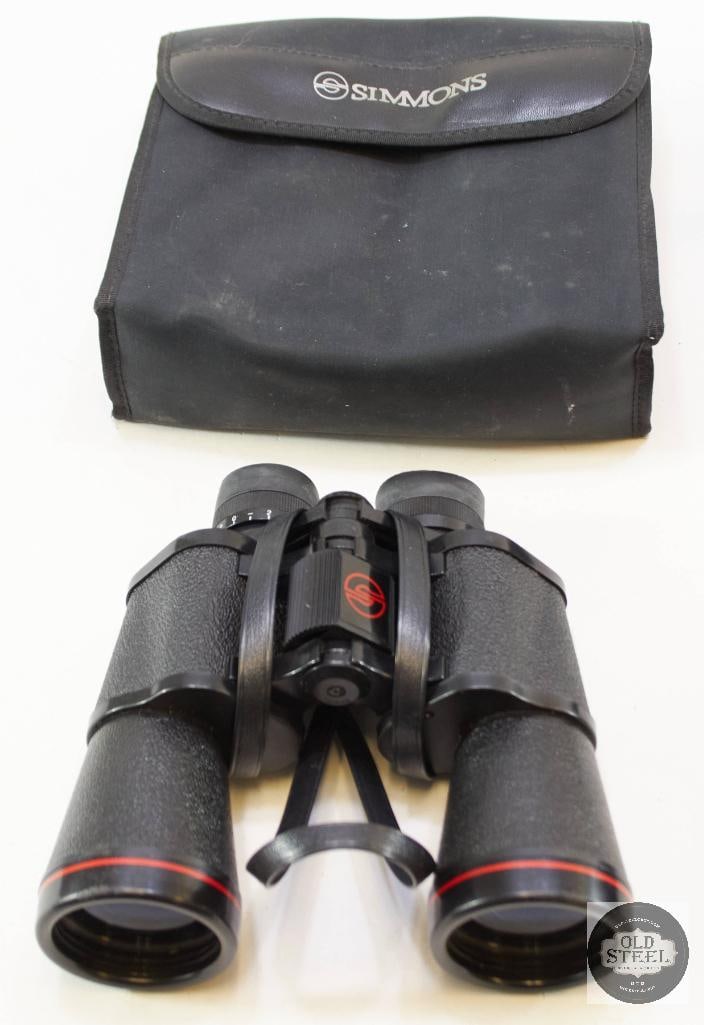 Lot of 3 Binoculars with Cases - Simmons, Krupp, Tento - 5