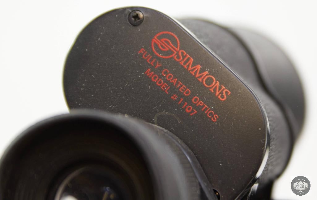 Lot of 3 Binoculars with Cases - Simmons, Krupp, Tento - 6