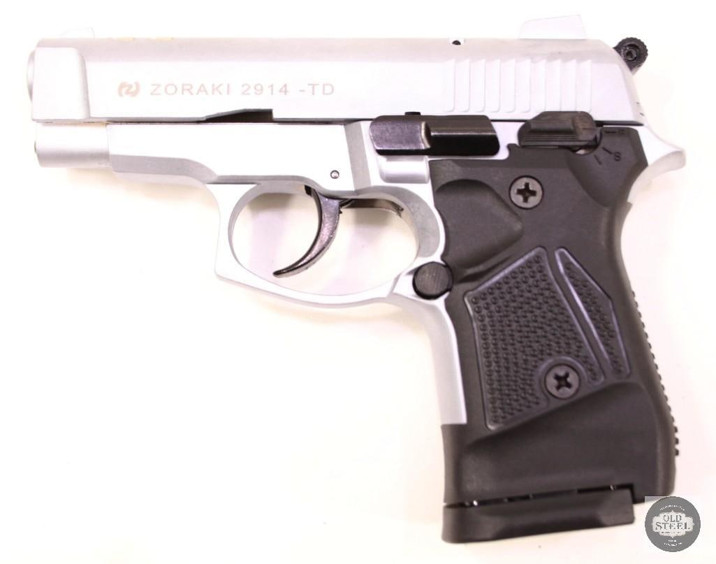 Zoraki Model 912914 Blank Gun Comes W/ 2 Boxes of 9mm P.A.K. - NOT A FIREARM - 3