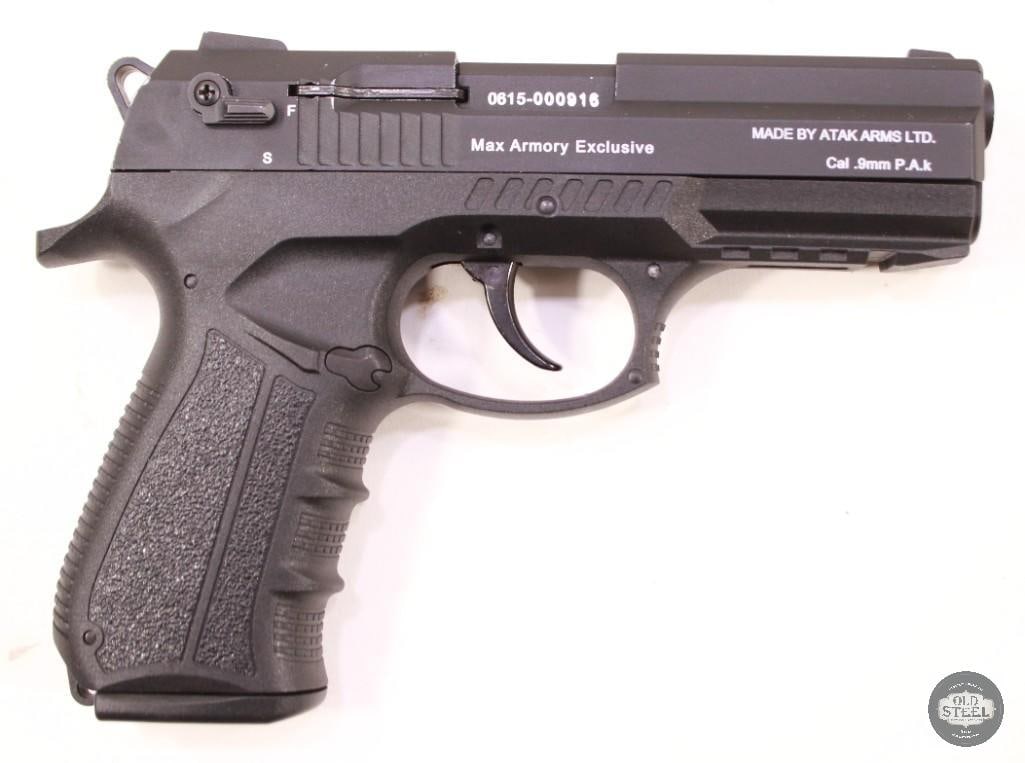 Zoraki Model 2918-T Blank Gun Comes W/ 2 Boxes of 9mm P.A.K. - NOT A FIREARM - 2