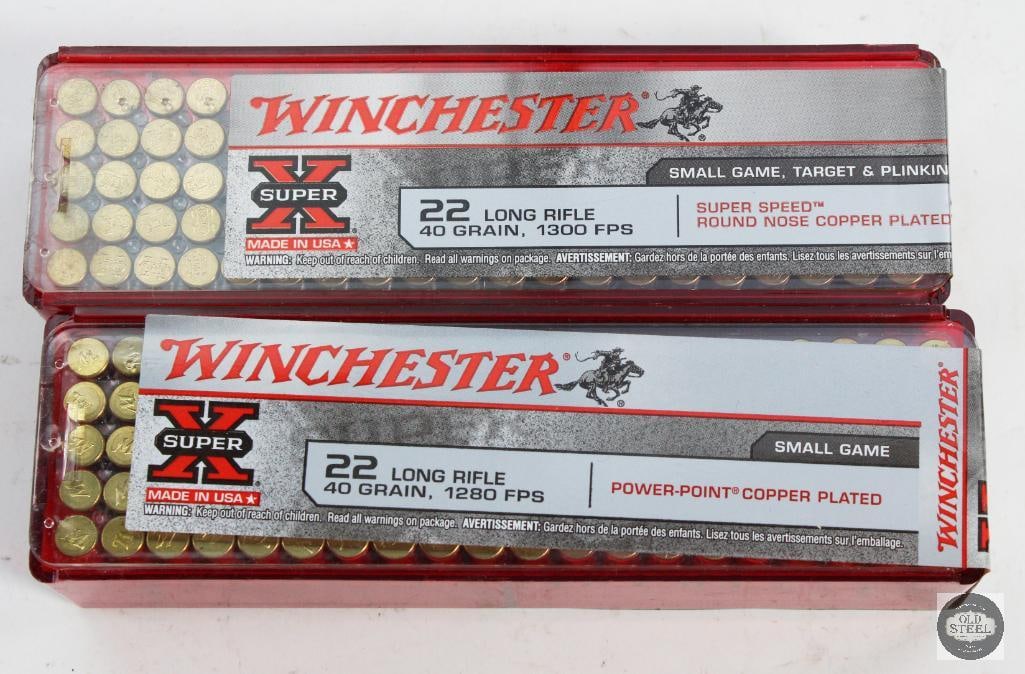 200 Rounds - Winchester 22LR Super X 40 Grain Ammo (1 of 1)