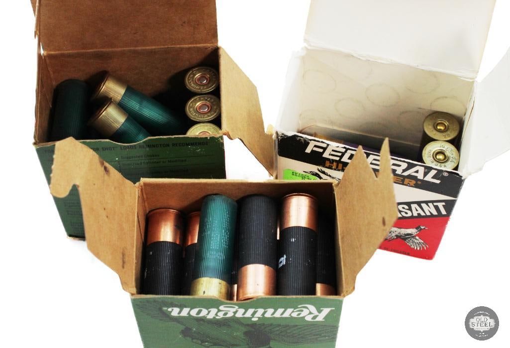 3 Partial Boxes of Remington & federal 16 Ga Shotgun Ammo - 2