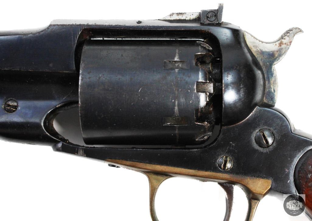 Navy Arms 1858 Revolver 44 Cal Black Powder ANTIQUE - 7.75 Inch Barrel W/ Holster - 12