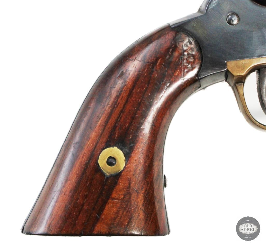 Navy Arms 1858 Revolver 44 Cal Black Powder ANTIQUE - 7.75 Inch Barrel W/ Holster - 3