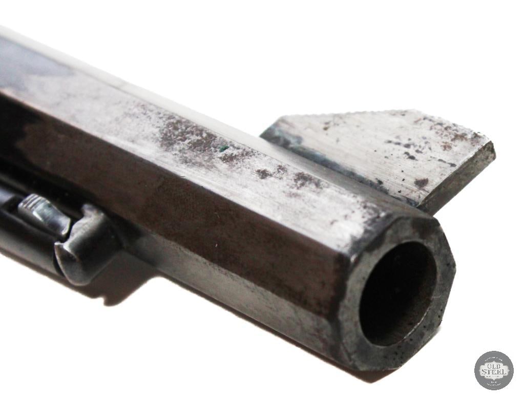 Navy Arms 1858 Revolver 44 Cal Black Powder ANTIQUE - 7.75 Inch Barrel W/ Holster - 8