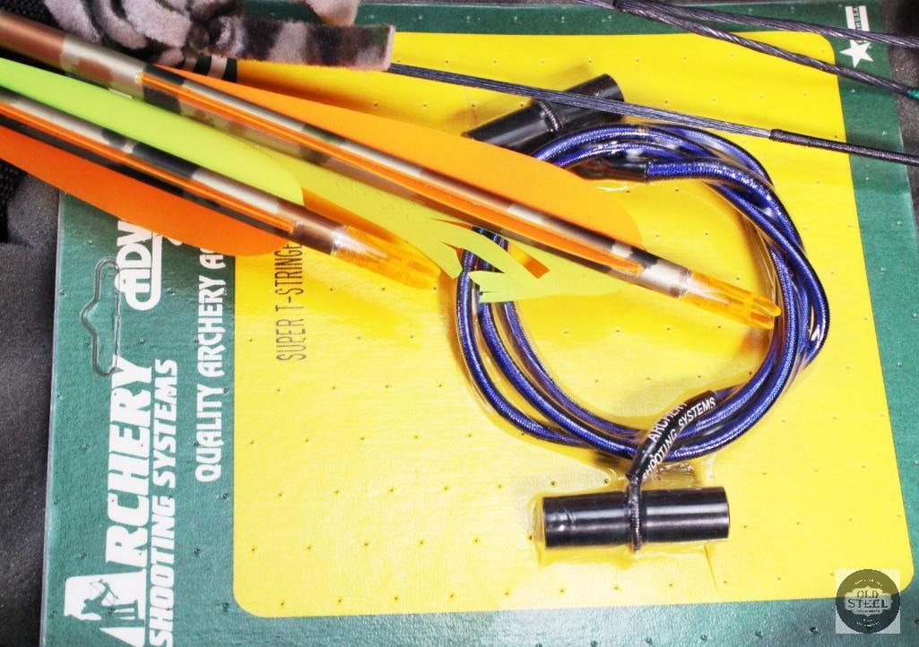 Large Hard Plastic Archery Bow Transport Case - 51 Inches Wide - 2