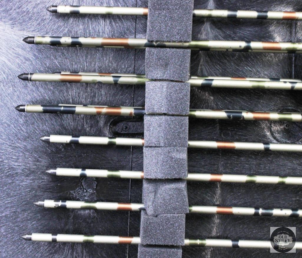 Large Hard Plastic Archery Bow Transport Case - 51 Inches Wide - 5