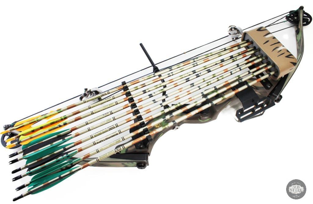 Large Hard Plastic Archery Bow Transport Case - 51 Inches Wide - 7