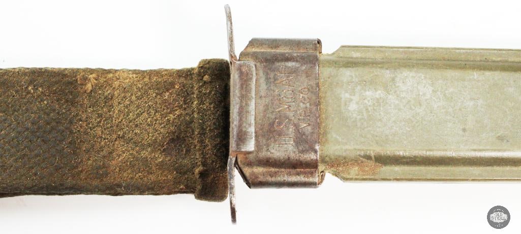 U.S. M6 Bayonet for M1 Garand W/ M8A1 Scabbard - V.P.Co.-Milpar Col - 11