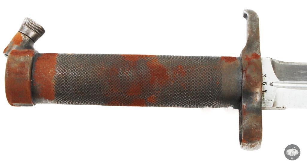 Swedish M1896 Mauser Bayonet W/ Scabbard & Frog - EJAB - 5