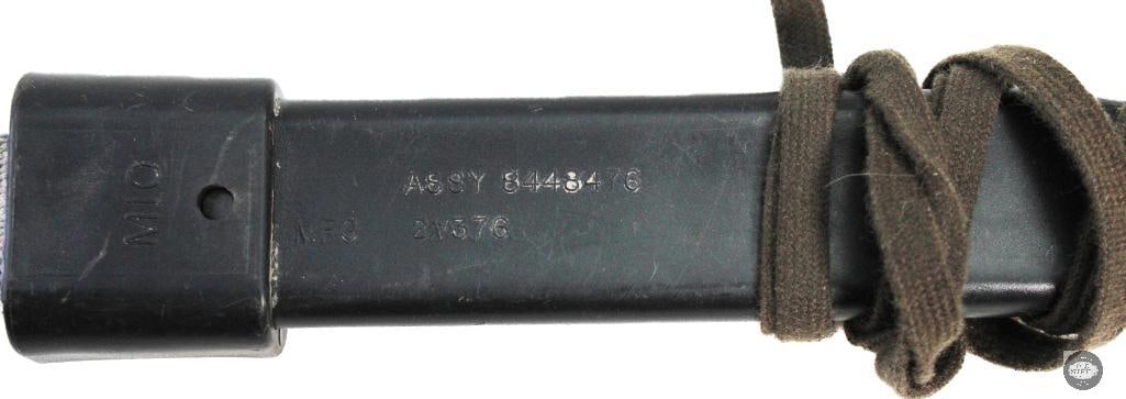 U.S. M7 Bayonet W/ M10 Black Plastic / Nylon Scabbard - BOC - 12