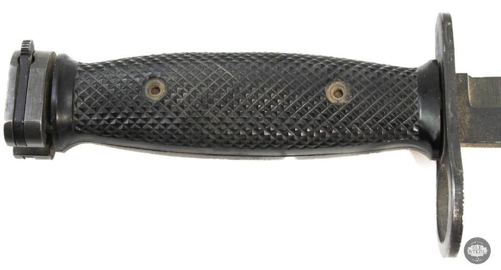 U.S. M7 Bayonet W/ M10 Black Plastic / Nylon Scabbard - BOC - 4