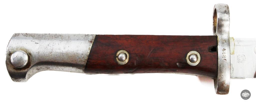 Chilean M1895 Mauser Bayonet W/ Scabbard - 2