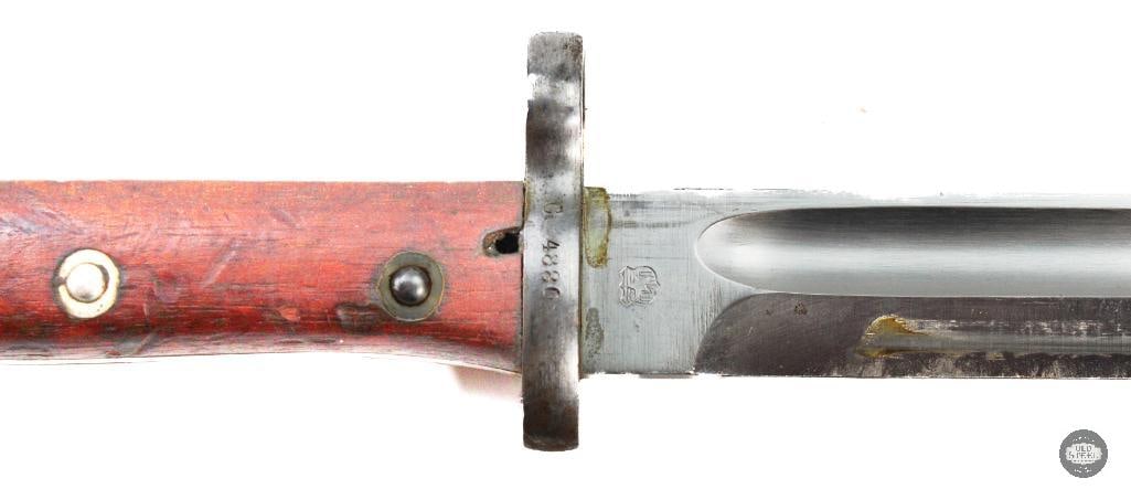 Chilean M1895 Mauser Bayonet W/ Scabbard - 3