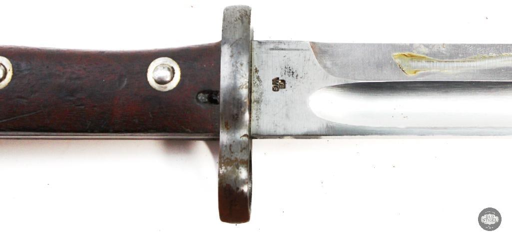 Chilean M1895 Mauser Bayonet W/ Scabbard - 6