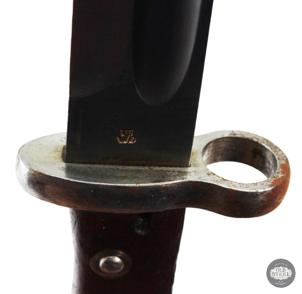 Chilean M1895 Mauser Bayonet W/ Scabbard - 8