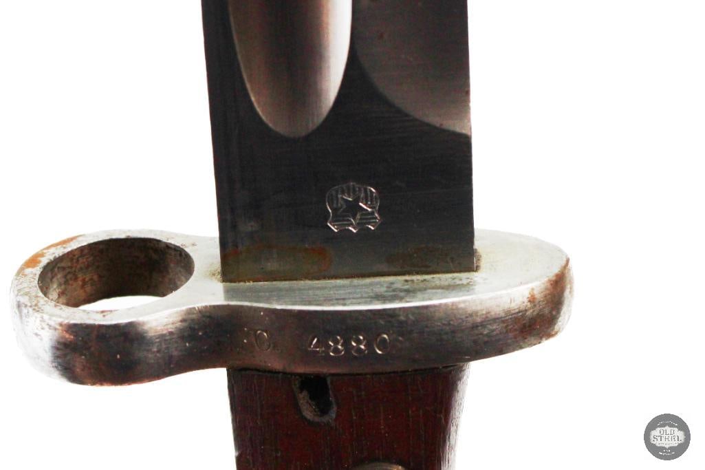 Chilean M1895 Mauser Bayonet W/ Scabbard - 9