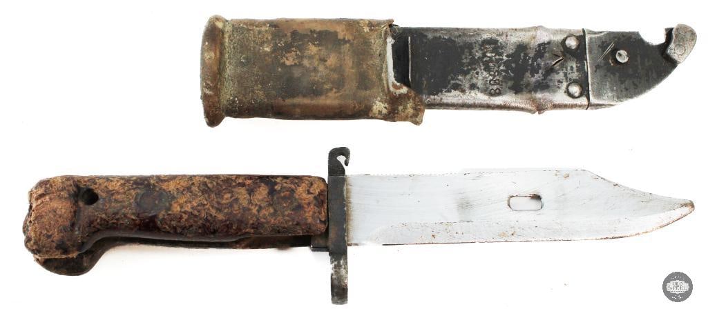 AKM Type 1 Bayonet W/ Scabbard - USED (1 of 15)