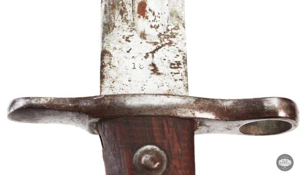 M1898 Krag Jorgensen Bayonet - 11.5 Inch Blade - 8
