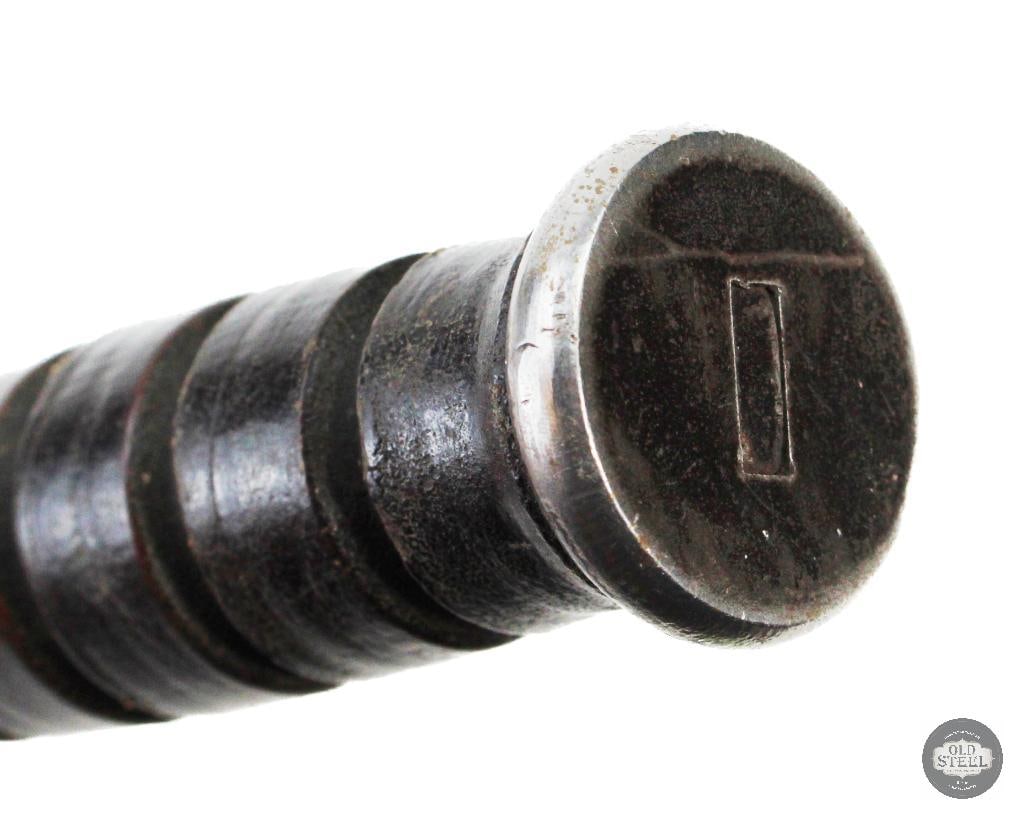 Original USN MK2 Fighting Knife W/ Scabbard - Camillus - 9