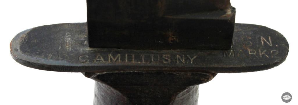 Original USN Mk2 Fighting Knife W/ Sheath - Camillus - 7