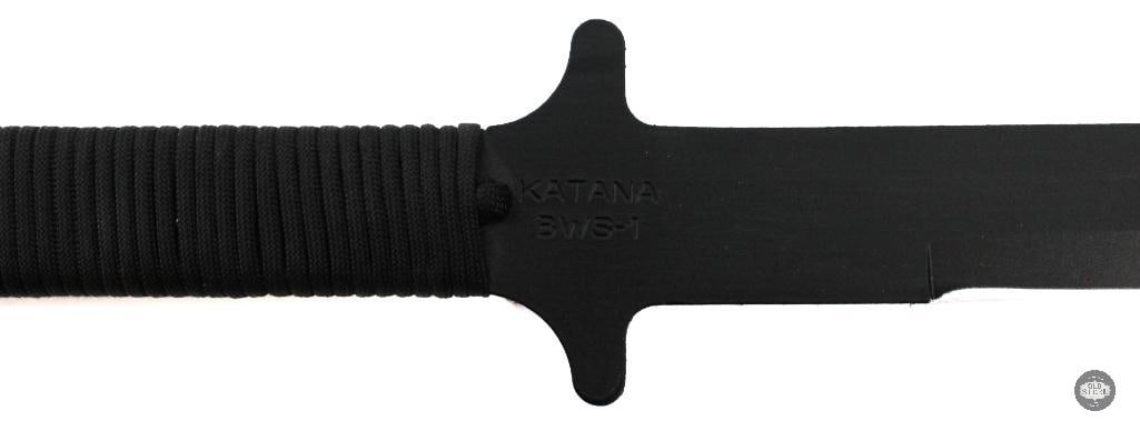 Ontario USA - Katana BWS-1 Modern Made Sword W/ Tanto Point - 17.5 Inch Blade W/ Scabbard - 4