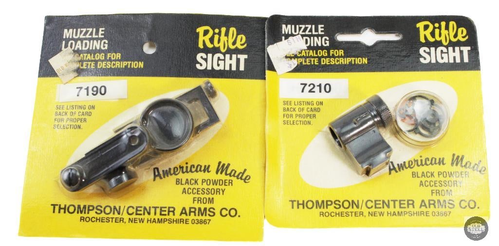 Thompson Center Muzzle Loading Rifle Peep Sight: Thompson Center Muzzle Loading Rifle Peep Sight THIS ITEM IS AS PICTURED WITH NO FURTHER ATTACHMENTS. ALL SALES ARE FINAL. PLEASE REFER TO THE AUCTION DESCRIPTION, LOT #1 DESCRIPTION