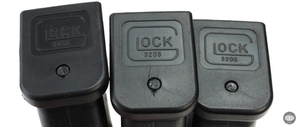 Lot of 3 .40 S&W Glock 10 Round Magazines W/ Speed Loader - 4