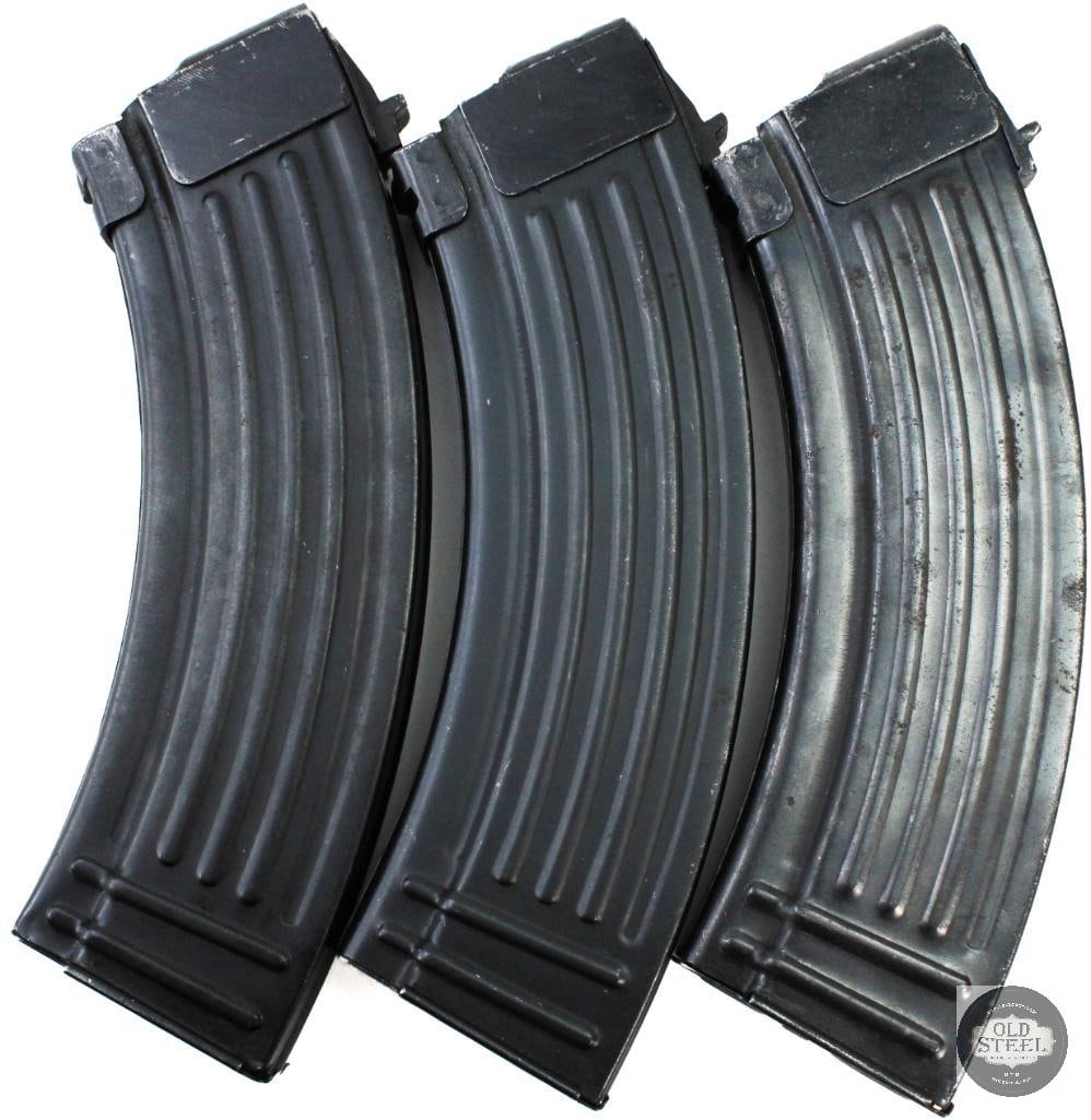 Lot of 3 Chinese 7.62x39 AK Magazines - 30 Rounds: Lot of 3 Chinese 7.62x39 AK Magazines - 30 Rounds THIS ITEM IS AS PICTURED WITH NO FURTHER ATTACHMENTS. ALL SALES ARE FINAL. PLEASE REFER TO THE AUCTION DESCRIPTION, LOT